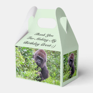 Para Regalos Caja de Favor del Partido del Gorila