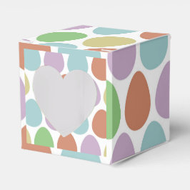 Para Regalos Caja de Favor del Patrón Conejo de Pascua