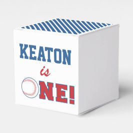 Para Regalos Caja de Favor del Primer Cumpleaños del Béisbol