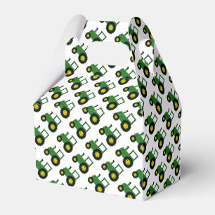 Para Regalos Caja de Favor del Tractor Verde