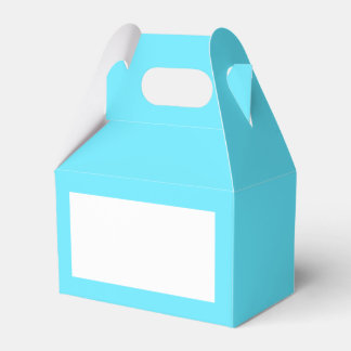 Para Regalos Caja de Favor Gable Azul Hielo
