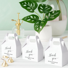 Para Regalos Caja de Favor Gable Moderno Minimalista Simple