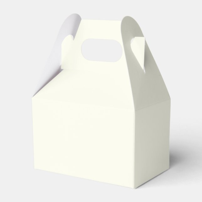 Para Regalos Caja de Favor Ivory Gable (Front Side)
