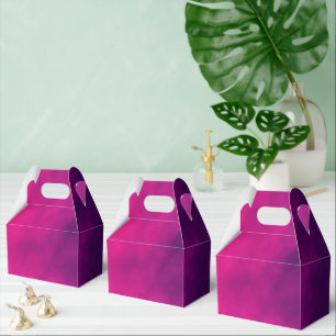 Para Regalos Caja de Favor Neon Pink Smoke Gradient - Personali