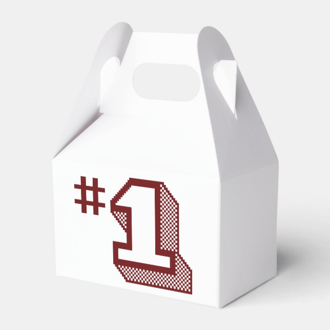 Para Regalos Caja de Favor Número Uno (Reverso)
