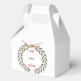 Para Regalos Caja de Favor Personalizada con “Mejores Deseos”