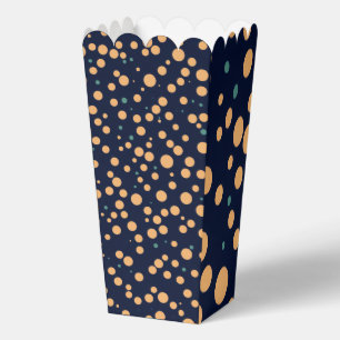 Para Regalos Caja de Favor Polka de Terciopelo
