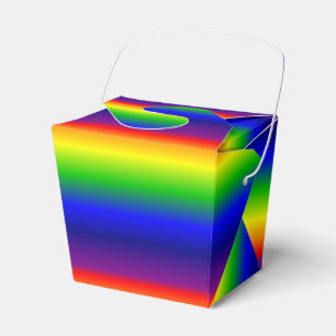 Para Regalos Caja de Favor/Regalo - Arcoiris Prismático