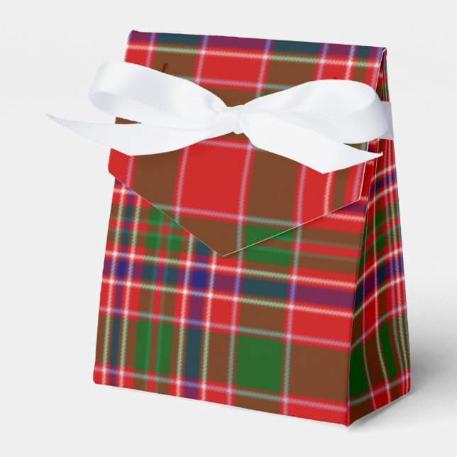 Para Regalos Caja de Favor Rojo y Verde navidad (Front Side)