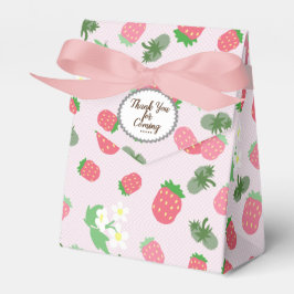 Para Regalos Caja de Favor Rosa de Fresa