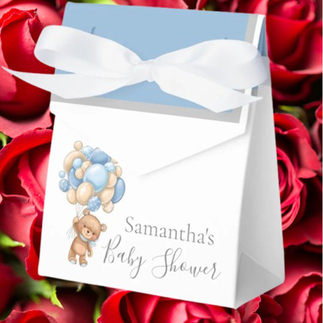 Para Regalos Caja de Favor Teddy Balloon Bearly Espera (perfect for baby showers or birthdays. Add a sweet touch to your celebration!)