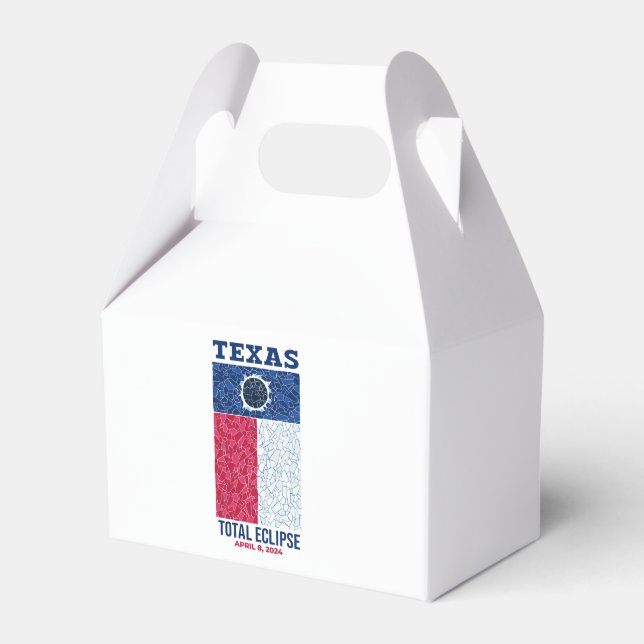 Para Regalos Caja de Favor Total Eclipse de Texas (Front Side)