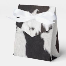 Para Regalos caja de favores blanco negro