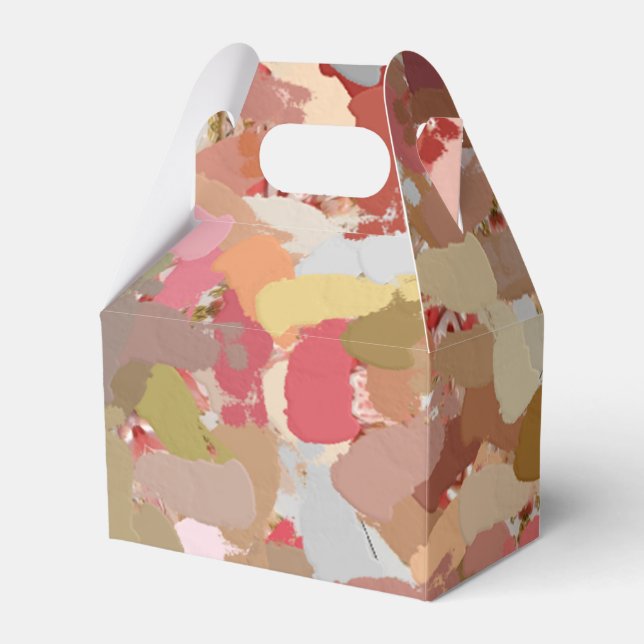 Para Regalos Caja de favores Coral Beads Paint Splatter 5050 (Front Side)