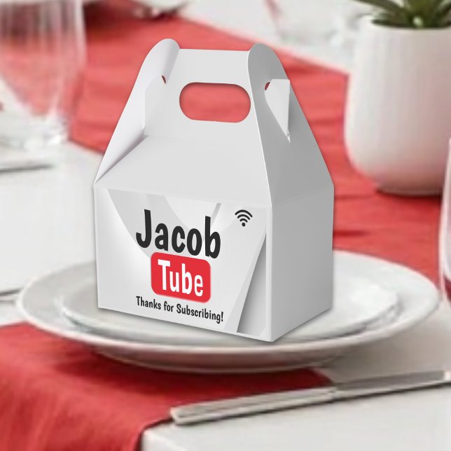 Para Regalos Caja de favores de Bday Tube (Subido por el creador)