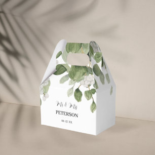 Para Regalos Caja de favores de bodas botánica