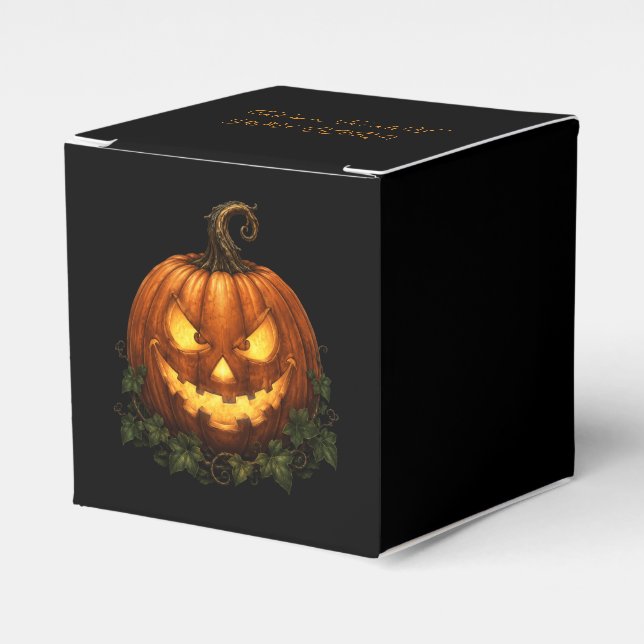 Para Regalos Caja de Favores de Casa Embrujada (Costado Anverso)