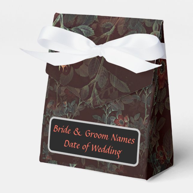 Para Regalos Caja de favores de estilo gótico - personalizable (Front Side)