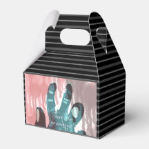 Caja de Favores de Fiesta de Halloween de Zombies