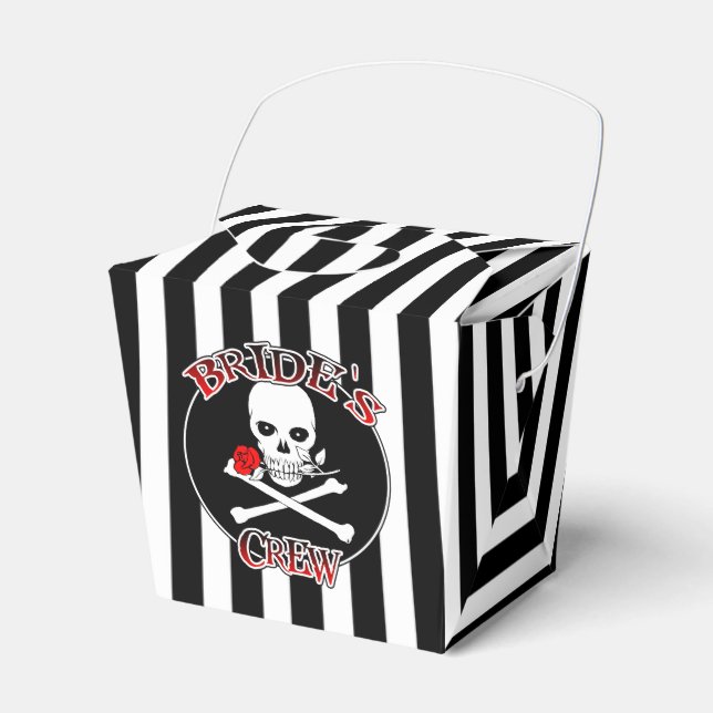 Para Regalos Caja de favores de la tripulación de novia (Front Side)