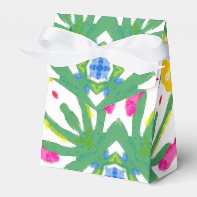 Para Regalos Caja de favores de las acuarelas de primavera (Front Side)
