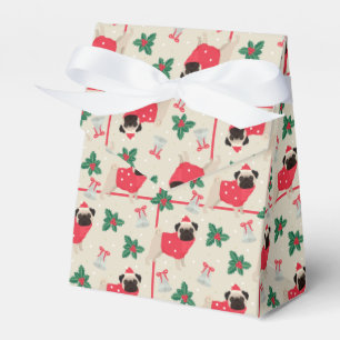 Para Regalos Caja de favores de Navidades de goma