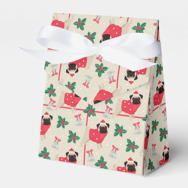 Para Regalos Caja de favores de Navidades de goma (Front Side)