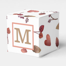 Para Regalos Caja de favores de otoño personalizada