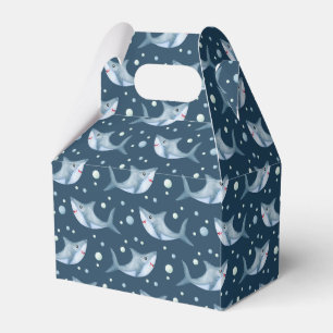 Para Regalos Caja de favores de papel tiburón