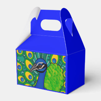 Para Regalos Caja de favores de partido con temática de pavo re