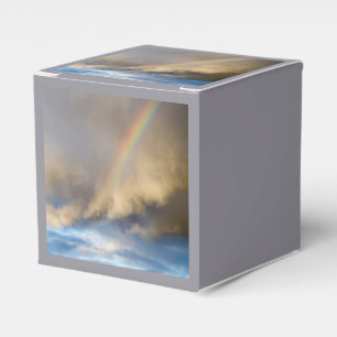 Para Regalos caja de favores de rebelión arco iris