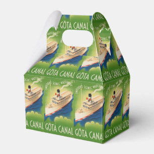 Para Regalos Caja de favores de Viaje de Suecia