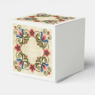 Para Regalos Caja de favores del bordado húngaro