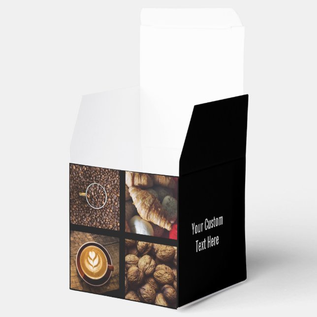 Para Regalos Caja de favores del personalizado de alimentos (Abierto)