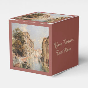 Para Regalos Caja de favores del personalizado de Venecia de Un