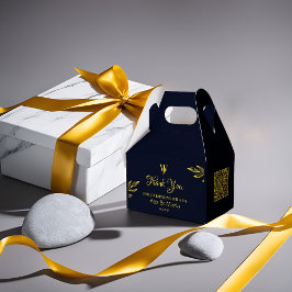 Para Regalos caja de favores elegante con estilo de escritura c