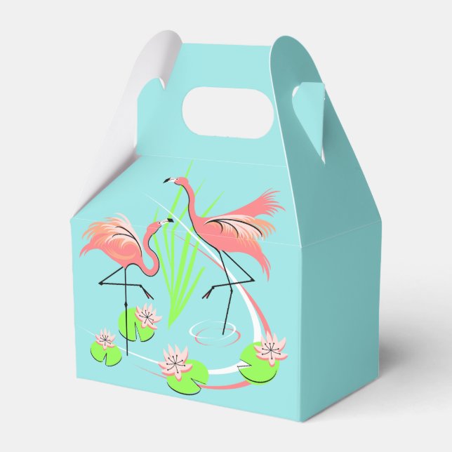 Para Regalos Caja de favores Flamingo Fandango Duo (Front Side)