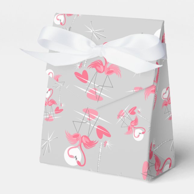 Para Regalos Caja de favores Flamingo Love Multi (Front Side)