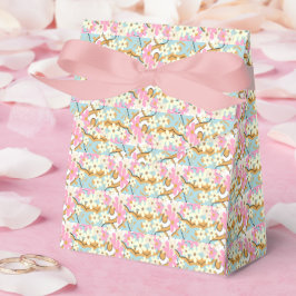 Para Regalos Caja de favores florales sobrevolada - Adiela Akoo