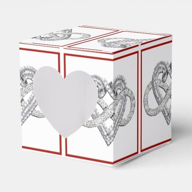 Para Regalos Caja de favores Infinity Heart (Anverso)