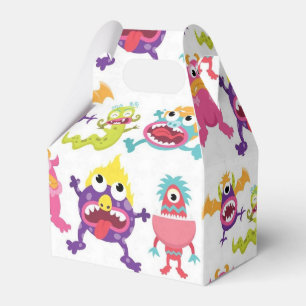 Para Regalos Caja de favores - Monstruos temerosos