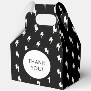 Para Regalos Caja de favores personalizada de pernos en blanco