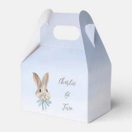Para Regalos Caja de Favores Personalizada del Conejo de Pascua