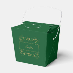 Para Regalos Caja de favores personalizada Moss