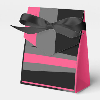 Para Regalos Caja de favores rosa negro y gris