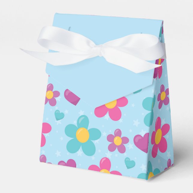 Para Regalos Caja de Favores Star-Dusted Blooms (Front Side)