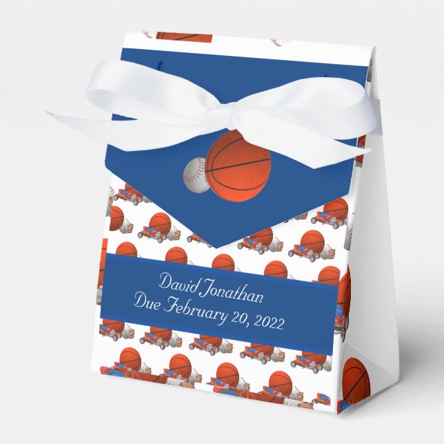 Para Regalos Caja de favores temática Boy Toys (Front Side)