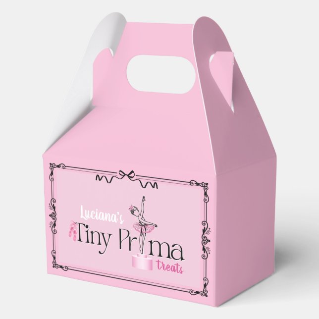 Para Regalos Caja de favores Tiny Prima Treats (Anverso)
