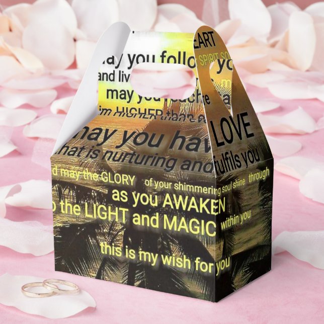 Para Regalos Caja de favores WISH de Adiela Akoo (Boda)