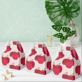 Para Regalos Caja de favoritas de gable del patrón de Apple par